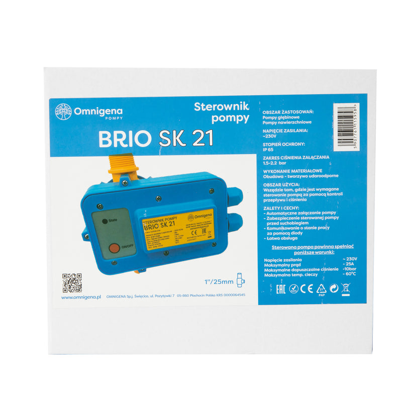 Prescontrol electronic automat Omnigena BRIO SK21, 10 bar, 1tol