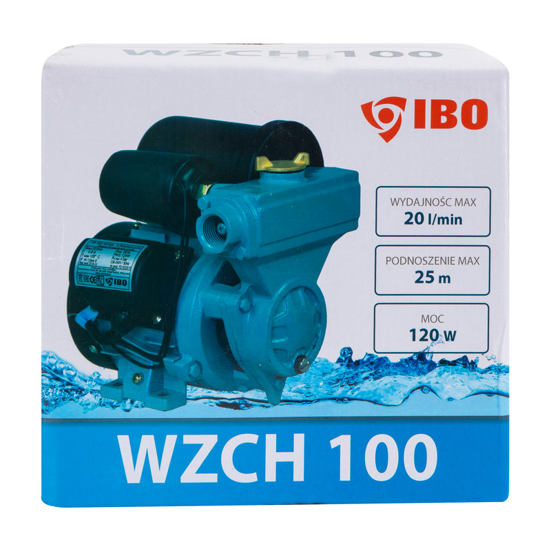 Mini hidrofor IBO Dambat WZCH 100, 1L, 0.12 Kw, 20 l/min, H refulare 50m