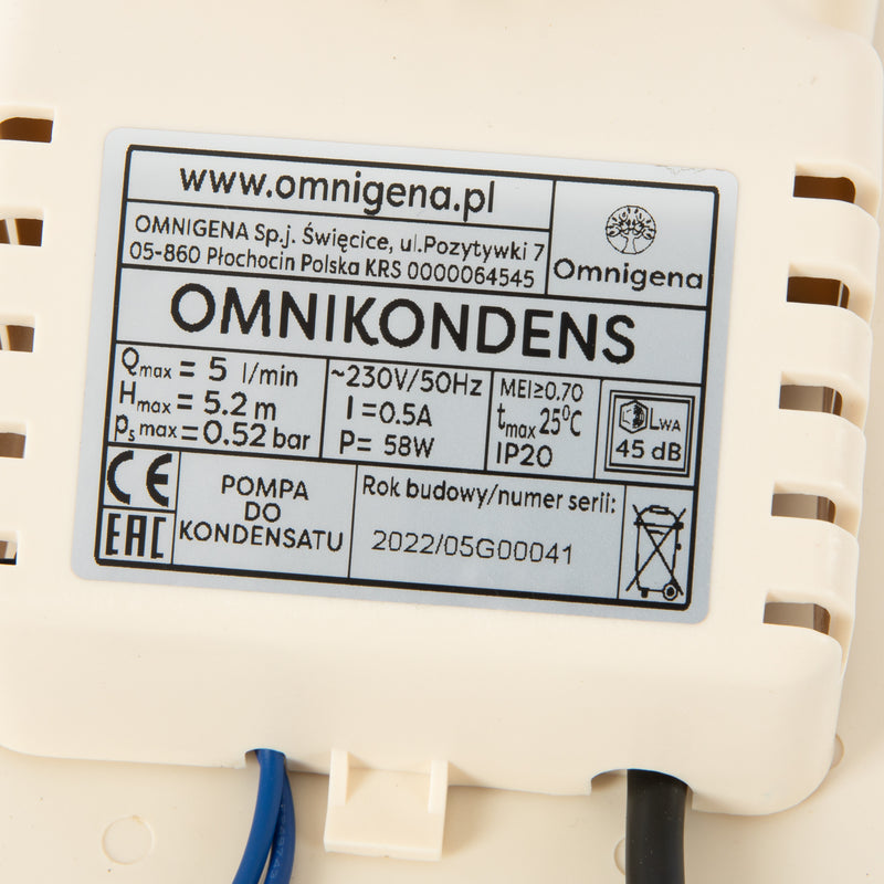 Pompa pentru condens Omnigena Omnikondens, 0.58W, 5l/min