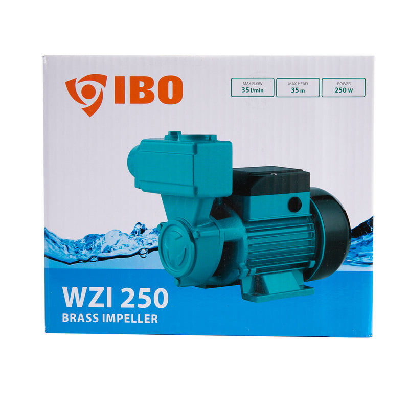Kit hidrofor electronic IBO Dambat WZI 250, motor 250 W, inaltime refulare 35m si Presostat automat PC15