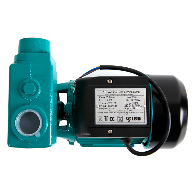 Kit hidrofor electronic IBO Dambat WZI 250, motor 250 W, inaltime refulare 35m si Presostat automat PC16
