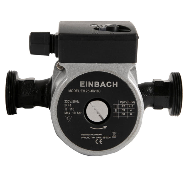 Pompa recirculare centrala Einbach EH 25-40/180, 48l/min, putere 72W