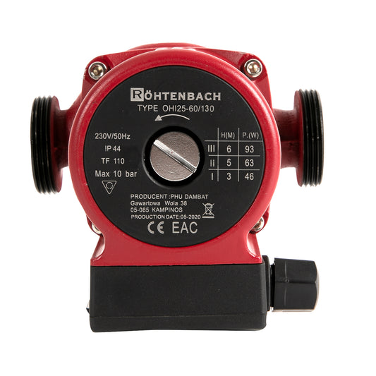 Pompa recirculare centrala Rohtenbach RH 25-60/130, putere 93W