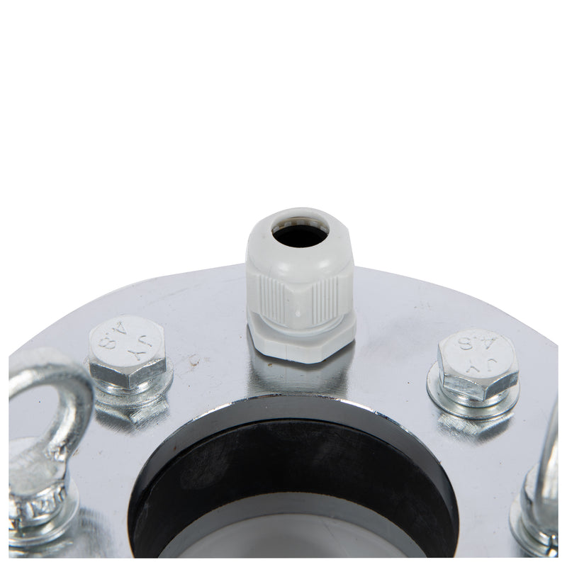 Capac de put otel zincat pentru inchidere ermetica IBO Dambat, 125/40mm, (female thread)