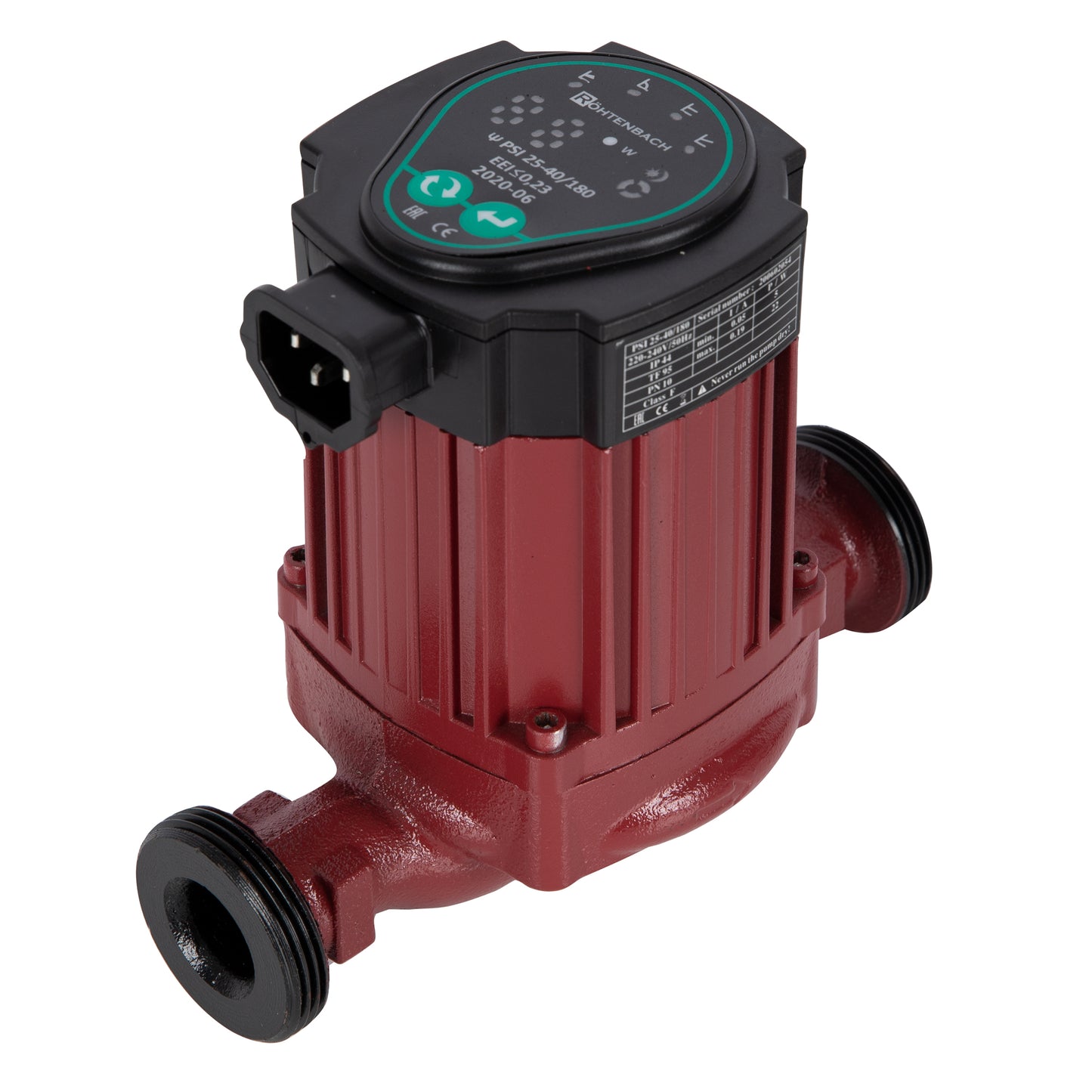 Pompa recirculare centrala Rohtenbach PSI 25-40/180, debit 46l/min, putere 22W