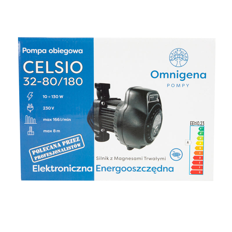 Pompa recirculare centrala Omnigena CELSIO 32-80/180, debit 166l/min, putere 130W
