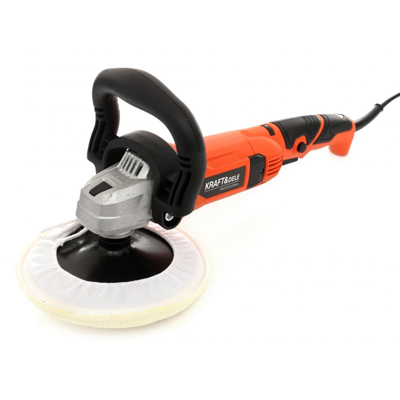 Masina de lustruit si polisat Kraft&Dele KD1726, 2600 W, 180 mm, turatie reglabila