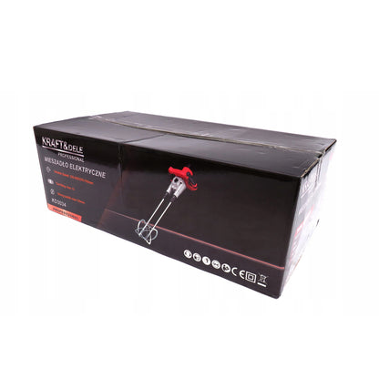 Amestecator mortar Kraft&Dele KD3034, 2800W, 680RPM, 2 Palete Incluse