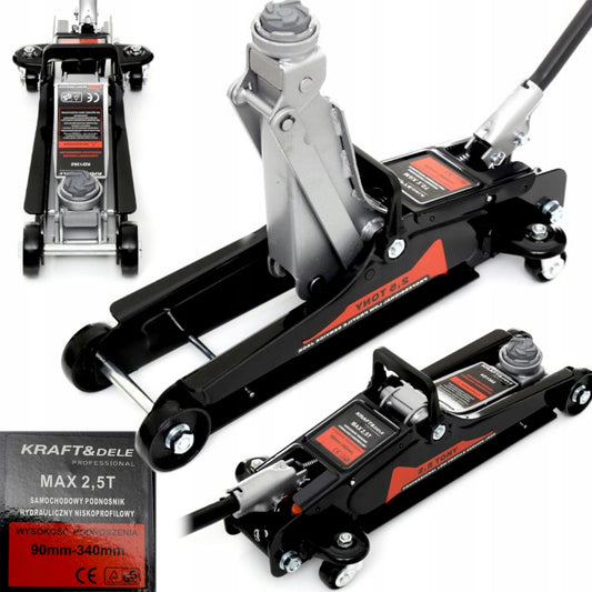 Cric hidraulic Kraft&Dele KD1362, 2.5 tone, 90-340mm