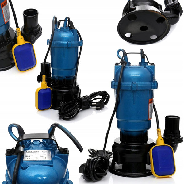 Pompa apa curata/murdara Kraft&Dele KD754, 2750W, 350 l/min, submersibila, cu flotor