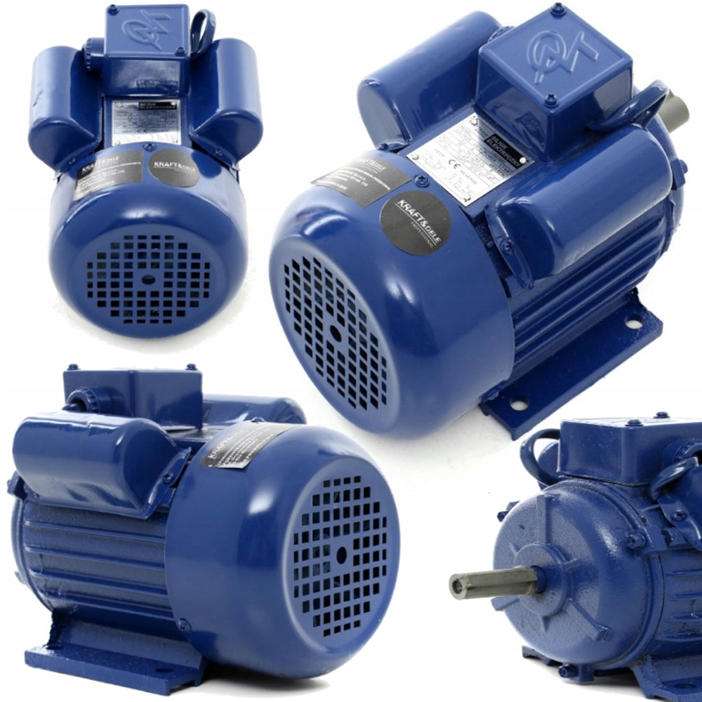 Motor electric monofazat Kraft&Dele KD1800, 1.1KW, 2810RPM, carcasa fonta
