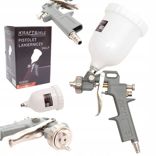Pistol de vopsit pneumatic Kraft&Dele KD2090, Փ 1.5mm, 600ml