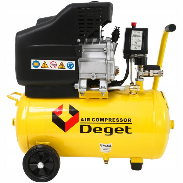 Compresor aer Deget V81150, 24L, 1.5CP, 8Bar, 200/min, profesional