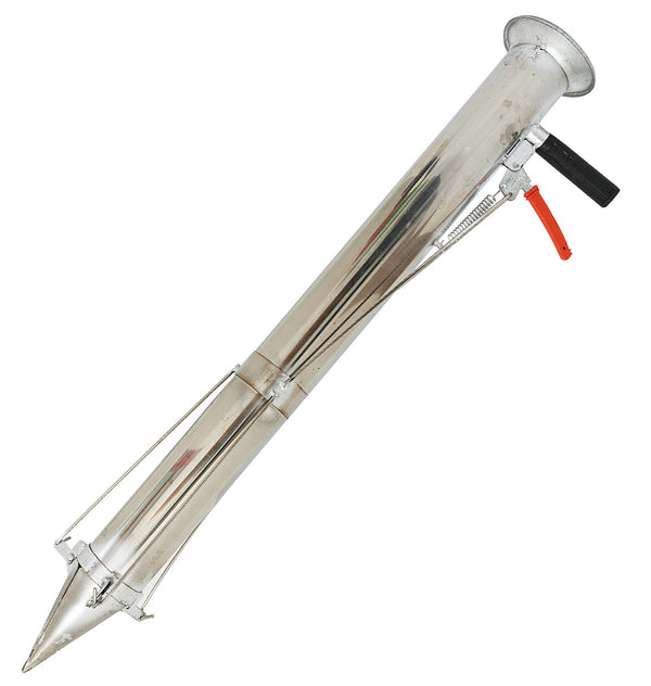 Plantator Rasaduri Profesional cu 1 maner ergonomic, Inox, EuroTehno