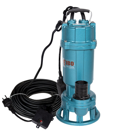 Pompa apa murdara cu tocator si ascutire IBO Dambat FURIATKA 550, 550W, 300 l/min, intrerupator cu flotor, submersibila