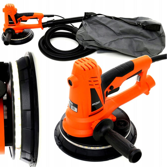 Slefuitor pereti cu aspirator si LED Kraft&Dele KD1540, 1400W, 180 mm, turatie reglabila