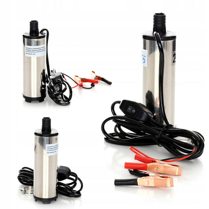 Pompa transfer lichide Kraft&Dele KD1171, 24V cu autoamorsare, pentru motorina sau ulei