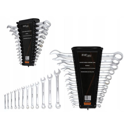 Set de chei combinate, 12 piese, Kraft&Dele KD10937, 6-22MM