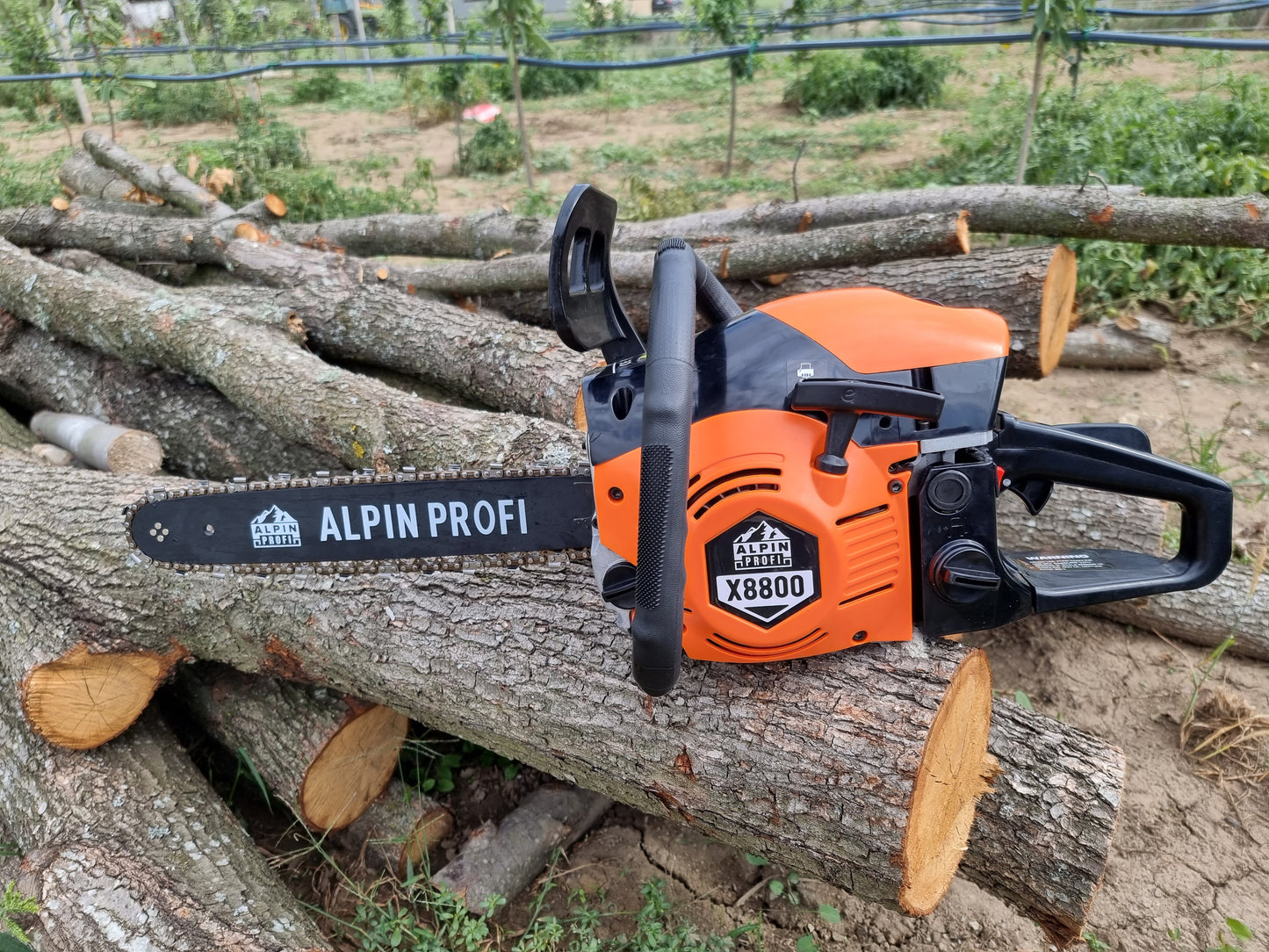 Drujba AP X8800, 6CP, 58CC, 10.000Rpm, Accesorii incluse ( PRODUS RESIGILAT )