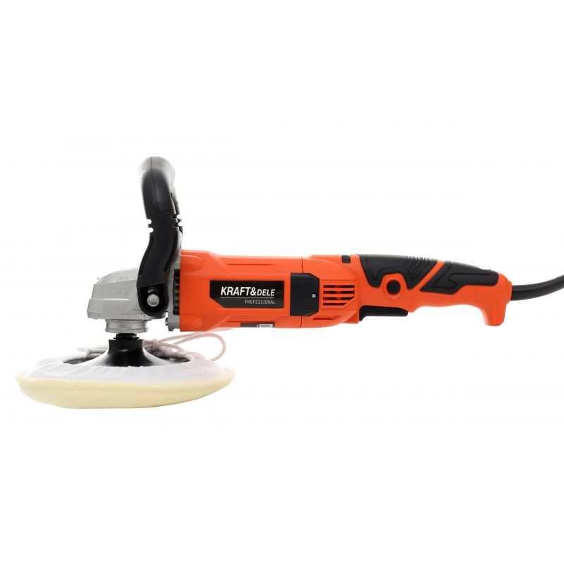Masina de lustruit si polisat Kraft&Dele KD1726, 2600 W, 180 mm, turatie reglabila