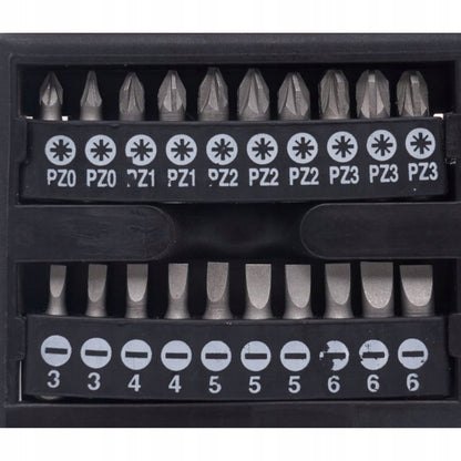 Set surubelnite si biti Kraft&Dele KD10957, 100buc