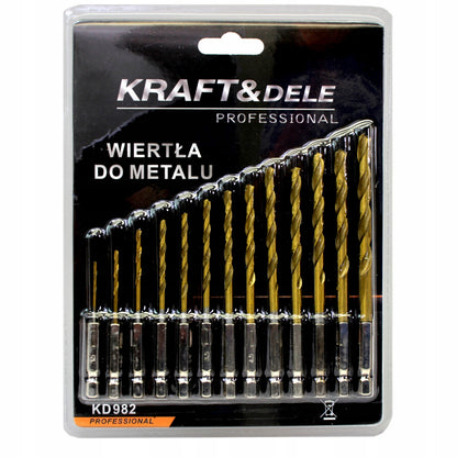 Set burghie din titan Kraft&Dele KD982, 13buc