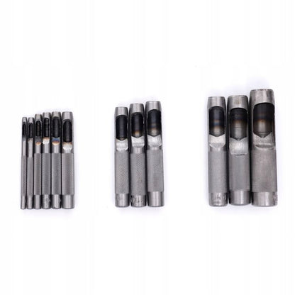 Set 12 dornuri pentru gaurire, preducele 3-19mm, Kraft&Dele KD11202