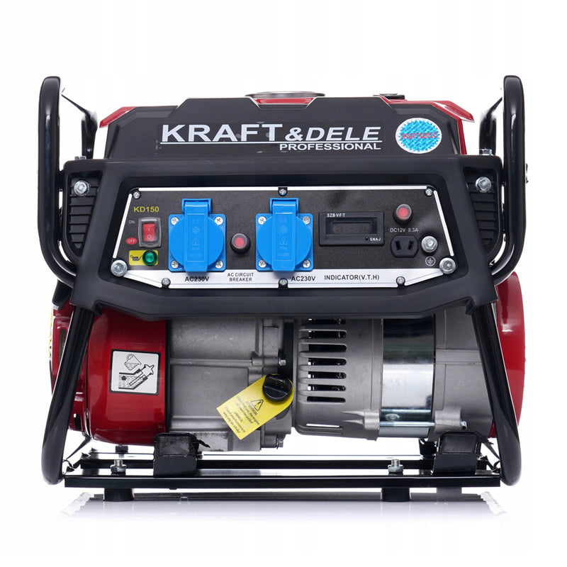 Generator curent Kraft&Dele KD150, 230V, 3CP, 4 timpi, stabilizator tensiune (AVR)