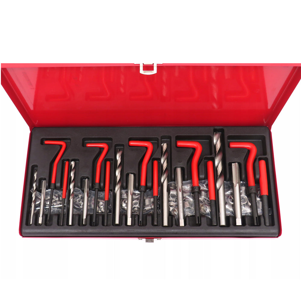 Kit tarozi reparatii filet Kraft&Dele KD10590, 131 bucati, valiza de transport inclusa