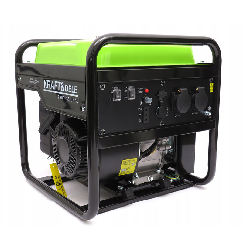 Generator curent Kraft&Dele KD687, 230V, 4 timpi, stabilizator tensiune (AVR)