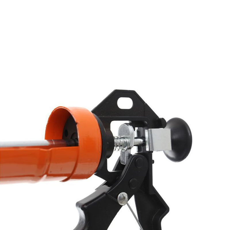Pistol manual pentru aplicat silicon tip tub Kraft&Dele KD10319, 230mm