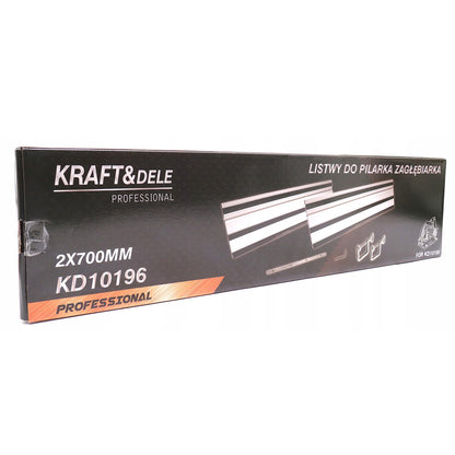 Sine de ghidare pentru circular de mana 2x700mm, Kraft&Dele KD10196, compatibil cu KD10195