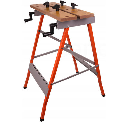 Banc de lucru Kraft&Dele KD516, constructie pliabila, 56x78x62cm