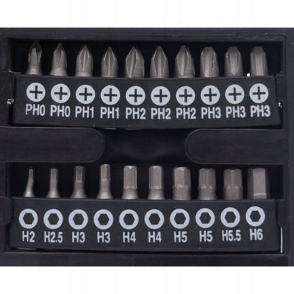 Set surubelnite si biti Kraft&Dele KD10957, 100buc