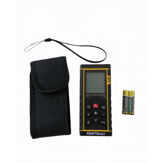 Telemetru cu laser Kraft&Dele KD10406, 60m + husa protectie