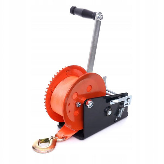 Troliu manual cu manivela Kraft&Dele KD1314, 2500lbs (1134kg)