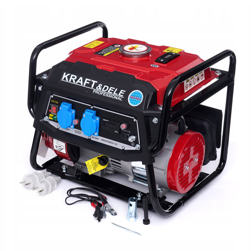 Generator curent Kraft&Dele KD150, 230V, 3CP, 4 timpi, stabilizator tensiune (AVR)