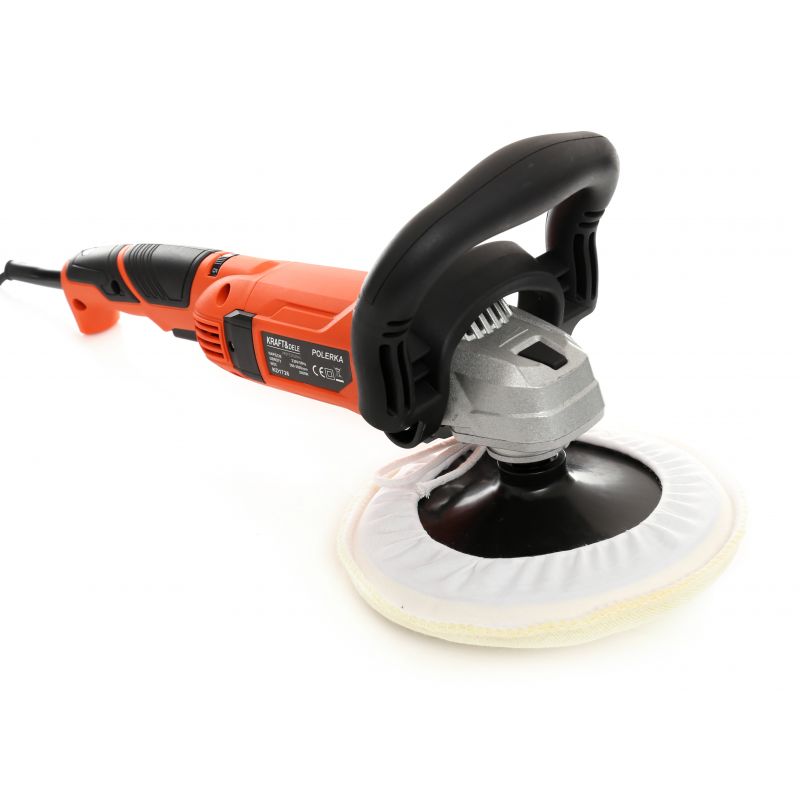 Masina de lustruit si polisat Kraft&Dele KD1726, 2600 W, 180 mm, turatie reglabila