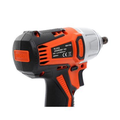 Surubelnita electrica cu impact Kraft&Dele KD1750, 18V, 2400rpm, fara acumulator si incarcator (X-series)