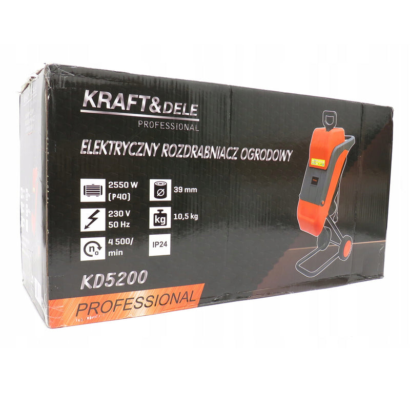 Tocator crengi electric Kraft&Dele KD5200, 2550W, 50L