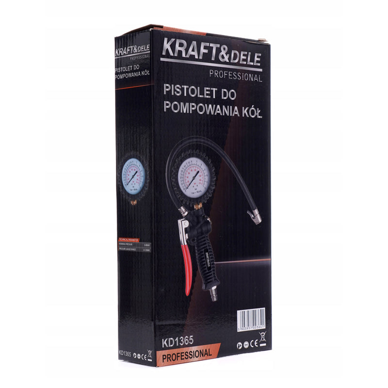 Piston de umflare cu manometru Kraft&Dele KD1365