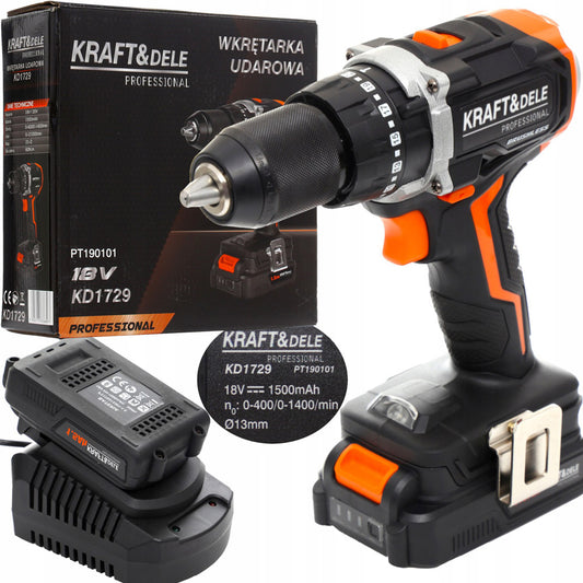 Surubelnita electrica Kraft&Dele KD1729, 18V, 2100RPM