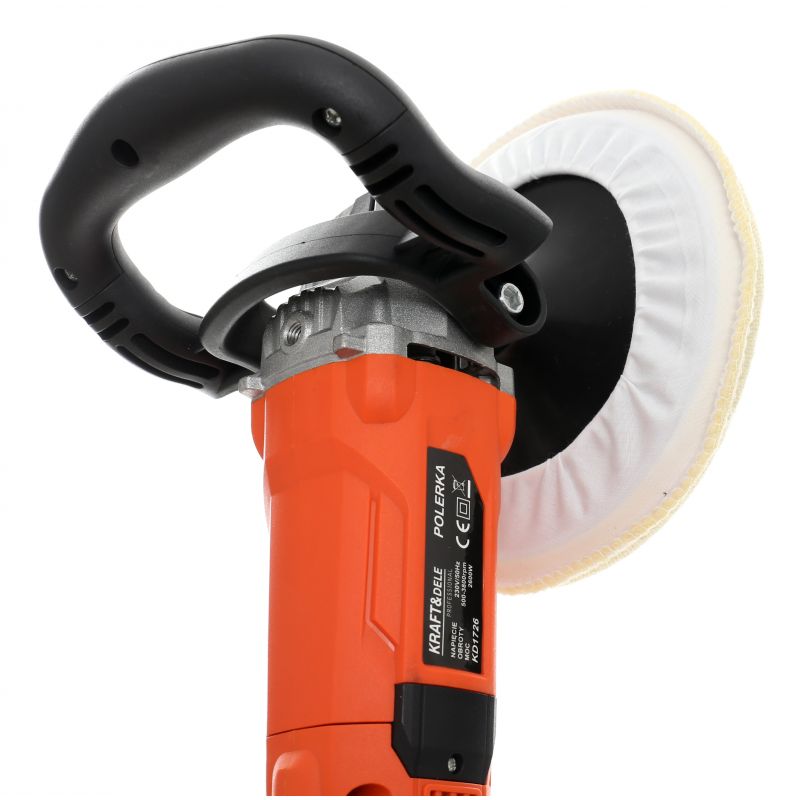 Masina de lustruit si polisat Kraft&Dele KD1726, 2600 W, 180 mm, turatie reglabila