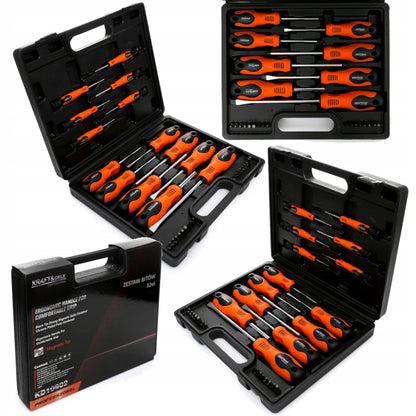 Set surubelnite si biti Kraft&Dele KD10902, 32buc