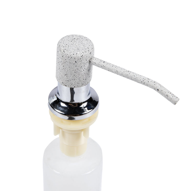 Dozator sapun lichid incorporabil Ecostone GF‐2253, 270ml, pompa 88mm, gri
