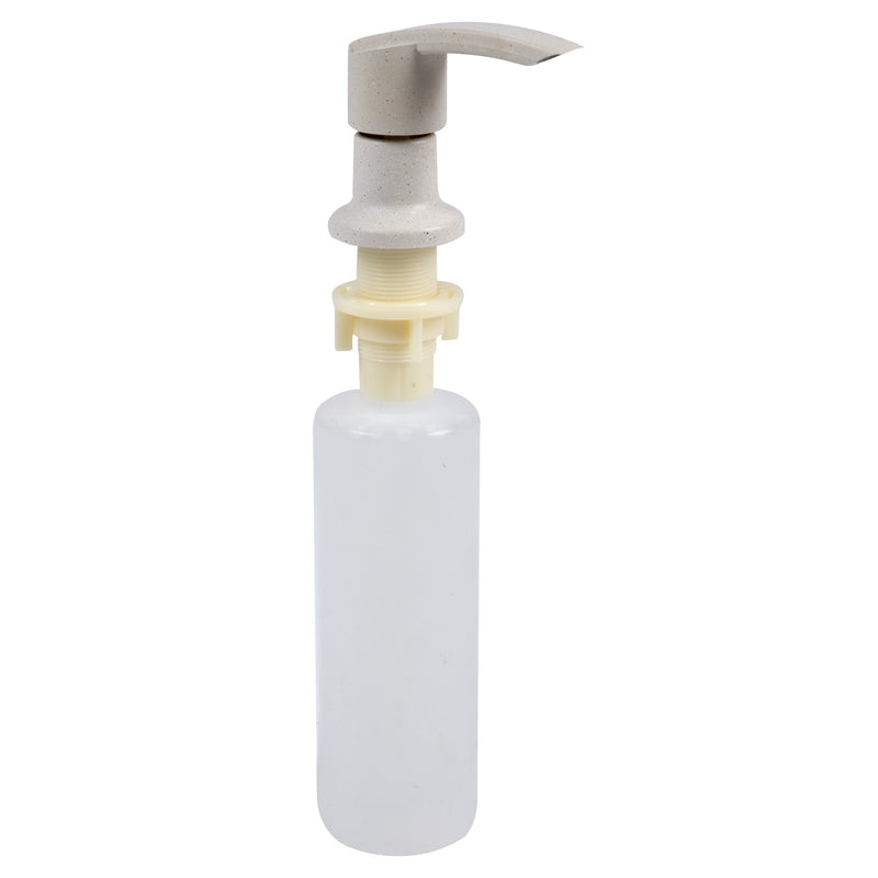 Dozator sapun lichid incorporabil Ecostone GF‐2258, 270ml, pompa 55mm, alb