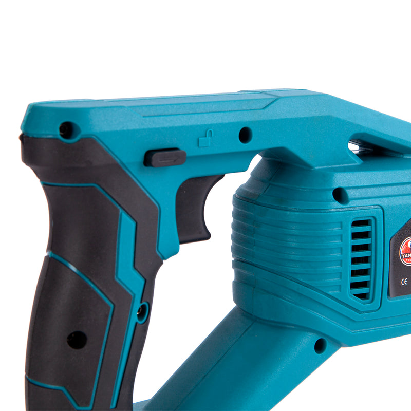 Fierastrau sabie cu acumulator Yamato YM-XRS2400, 48V, 3000 RPM, adancime taiere 20mm, 2 baterii 4Ah incluse