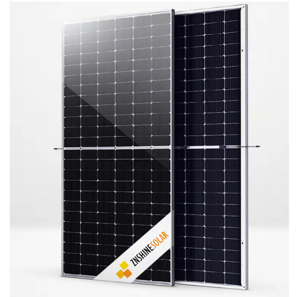 Panou solar fotovoltaic ZNSHINE ZS455W-SR, 455W, monocristalin, 144 celule, cadru argintiu