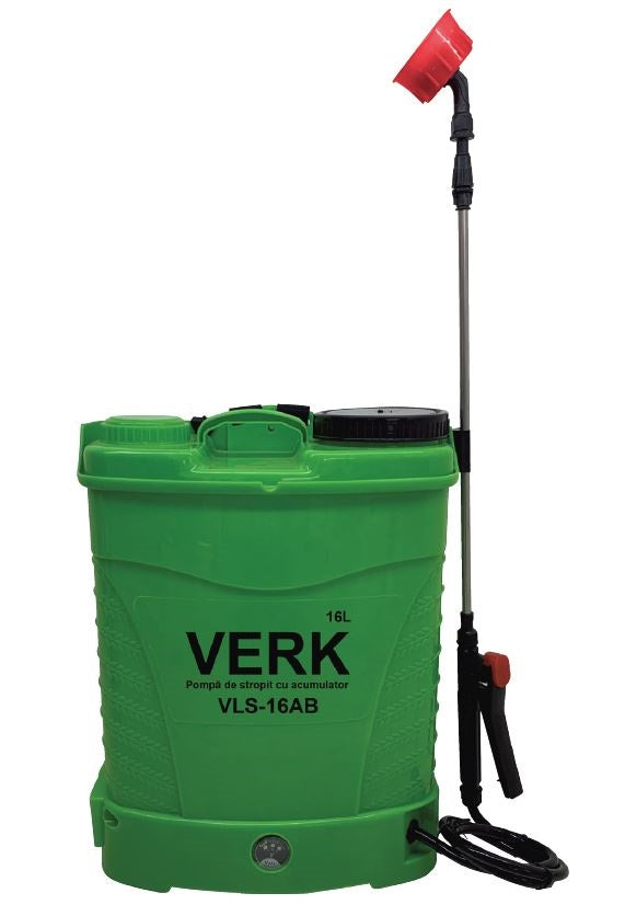 Pompa de stropit manuala 16L Verk VLS-16AM, Lance Inox