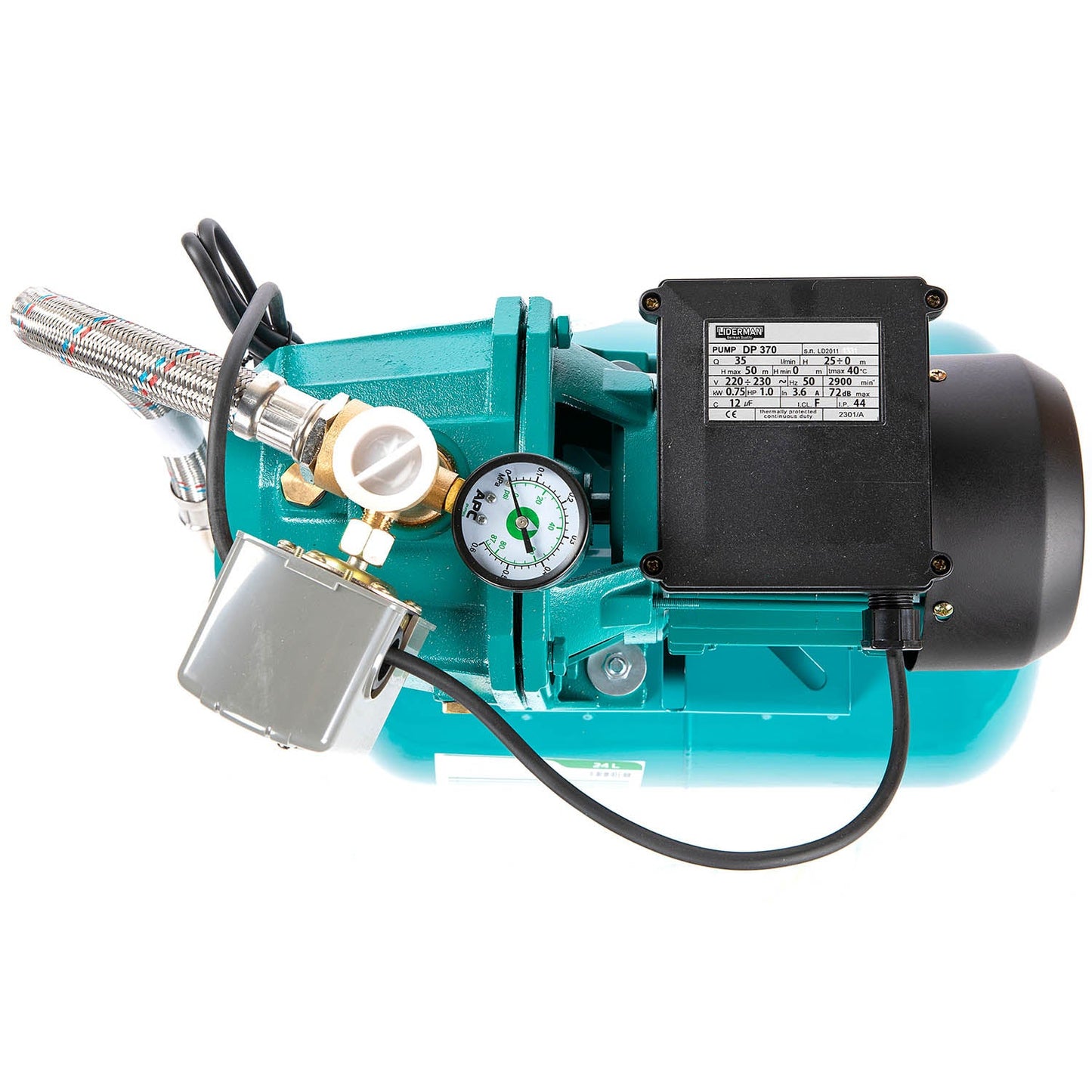 Hidrofor Liderman- Apc-DP370, 24L, 0.75 Kw, 35 l/min, H refulare 50m